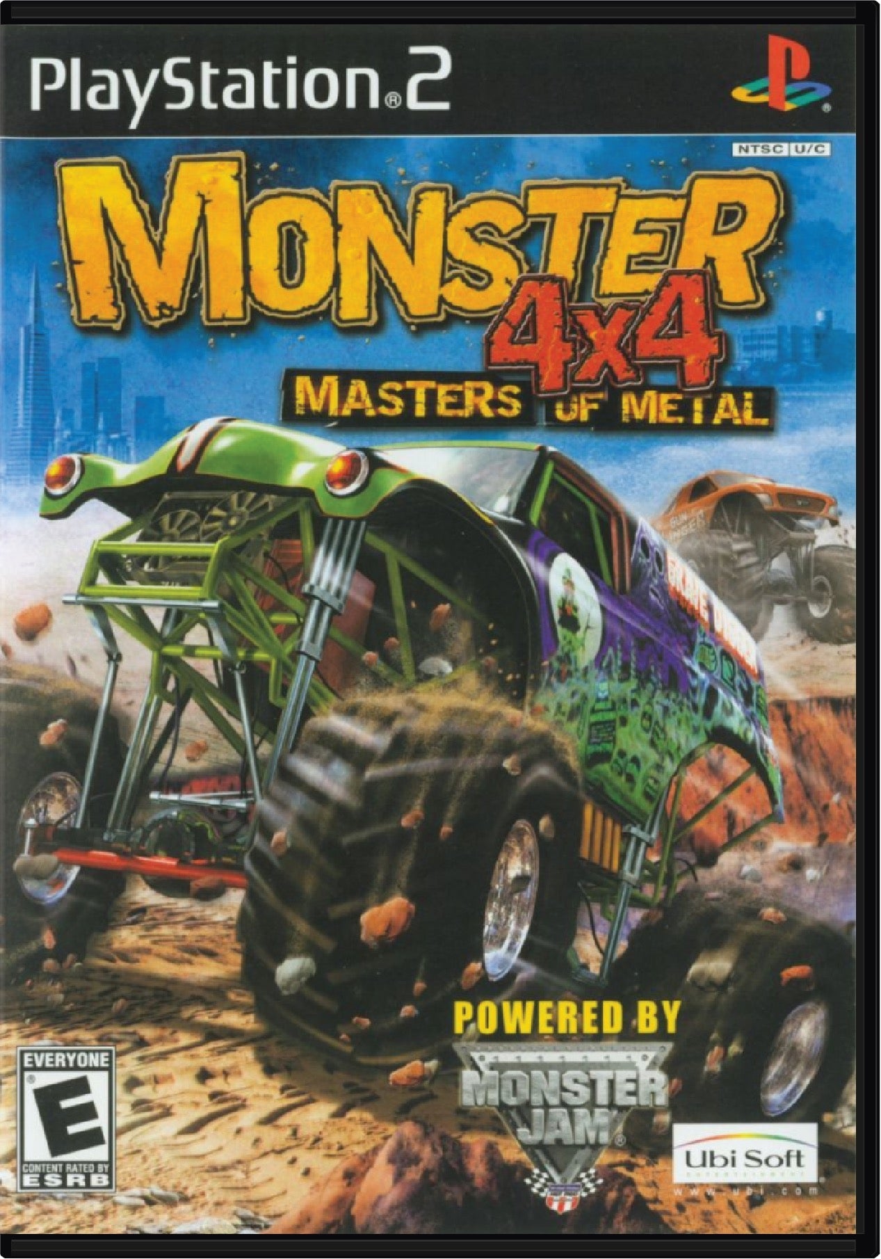 Monster 4x4 Masters of Metal Cover Art and Product Photo