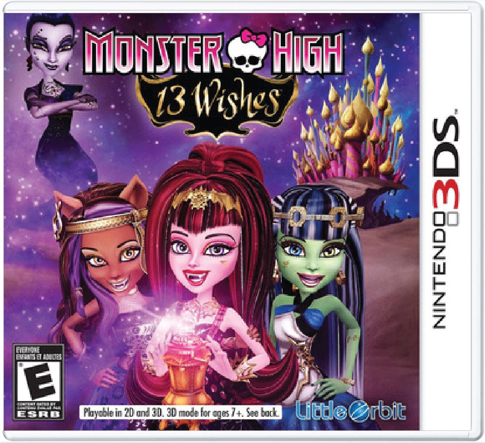 Monster High 13 Wishes Cover Art