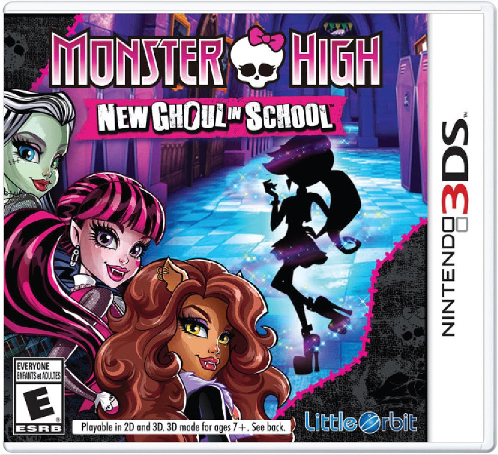 Monster High New Ghoul in School Cover Art