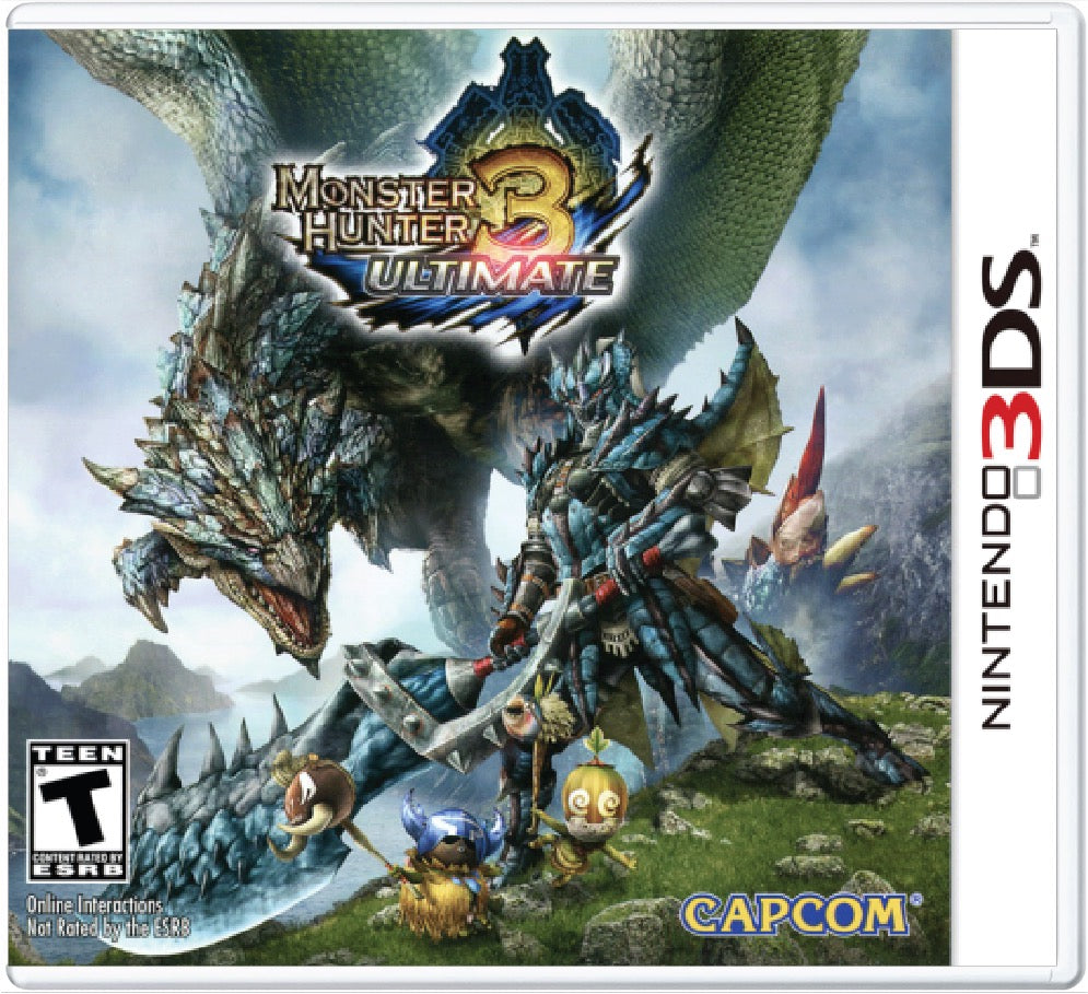 Monster Hunter 3 Ultimate Cover Art