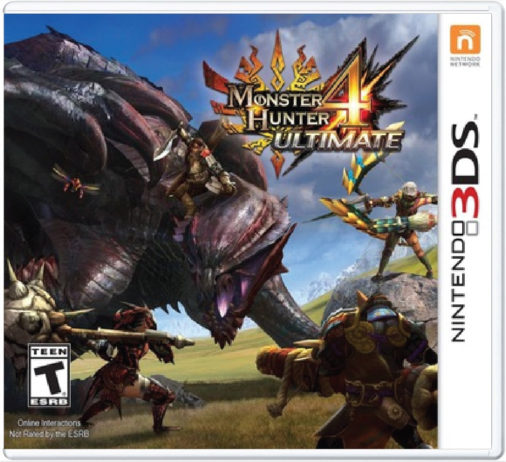 Monster Hunter 4 Ultimate Cover Art