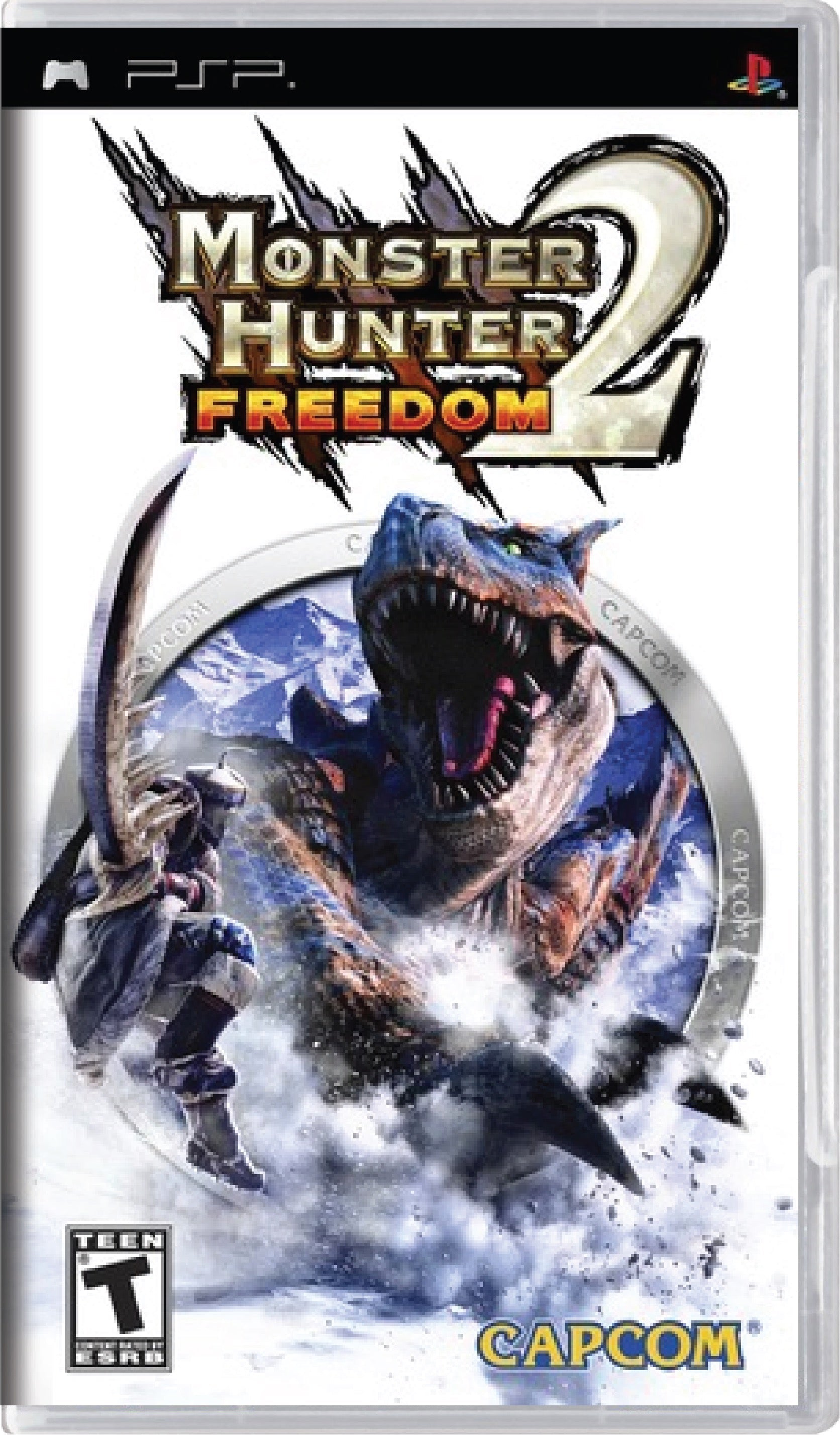Monster Hunter Freedom 2 Cover Art