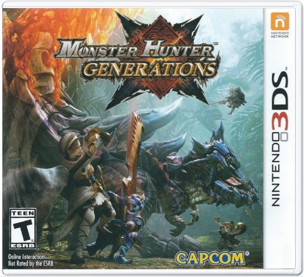 Monster Hunter Generations Cover Art