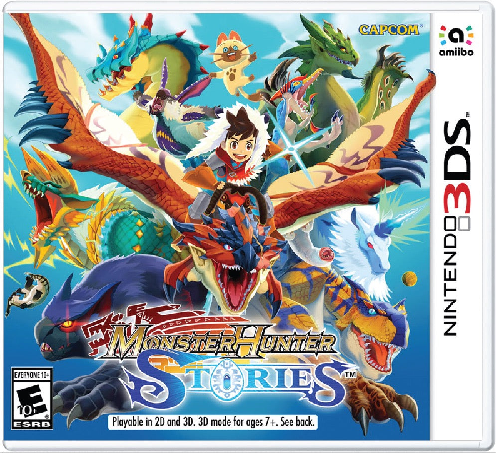 Monster Hunter Stories Cover Art