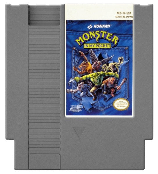 Monster in My Pocket Cover Art and Product Photo