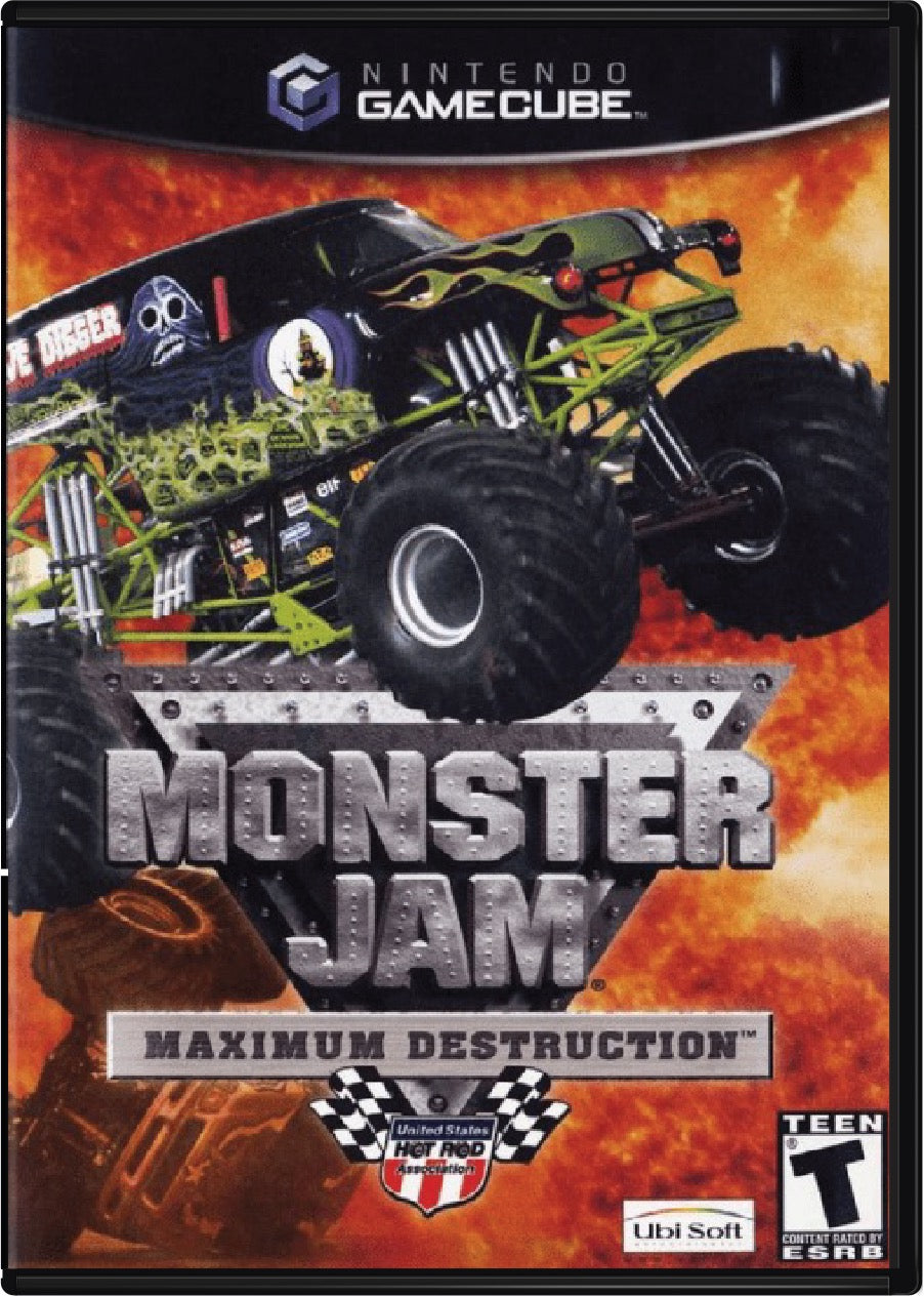 Monster Jam Maximum Destruction Cover Art and Product Photo