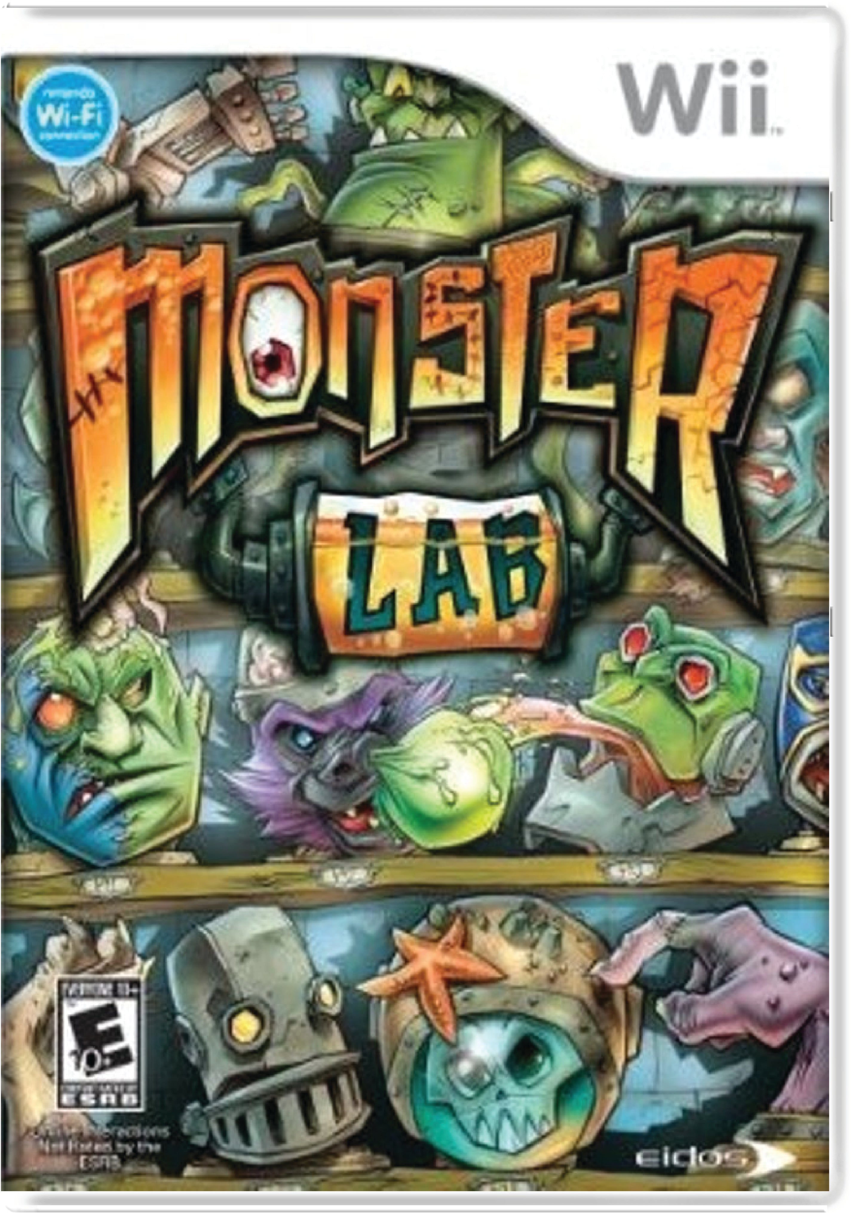 Monster Lab Cover Art