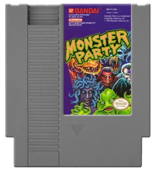Monster Party Cover Art and Product Photo
