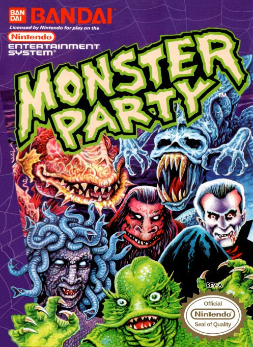 Monster Party - Nintendo NES