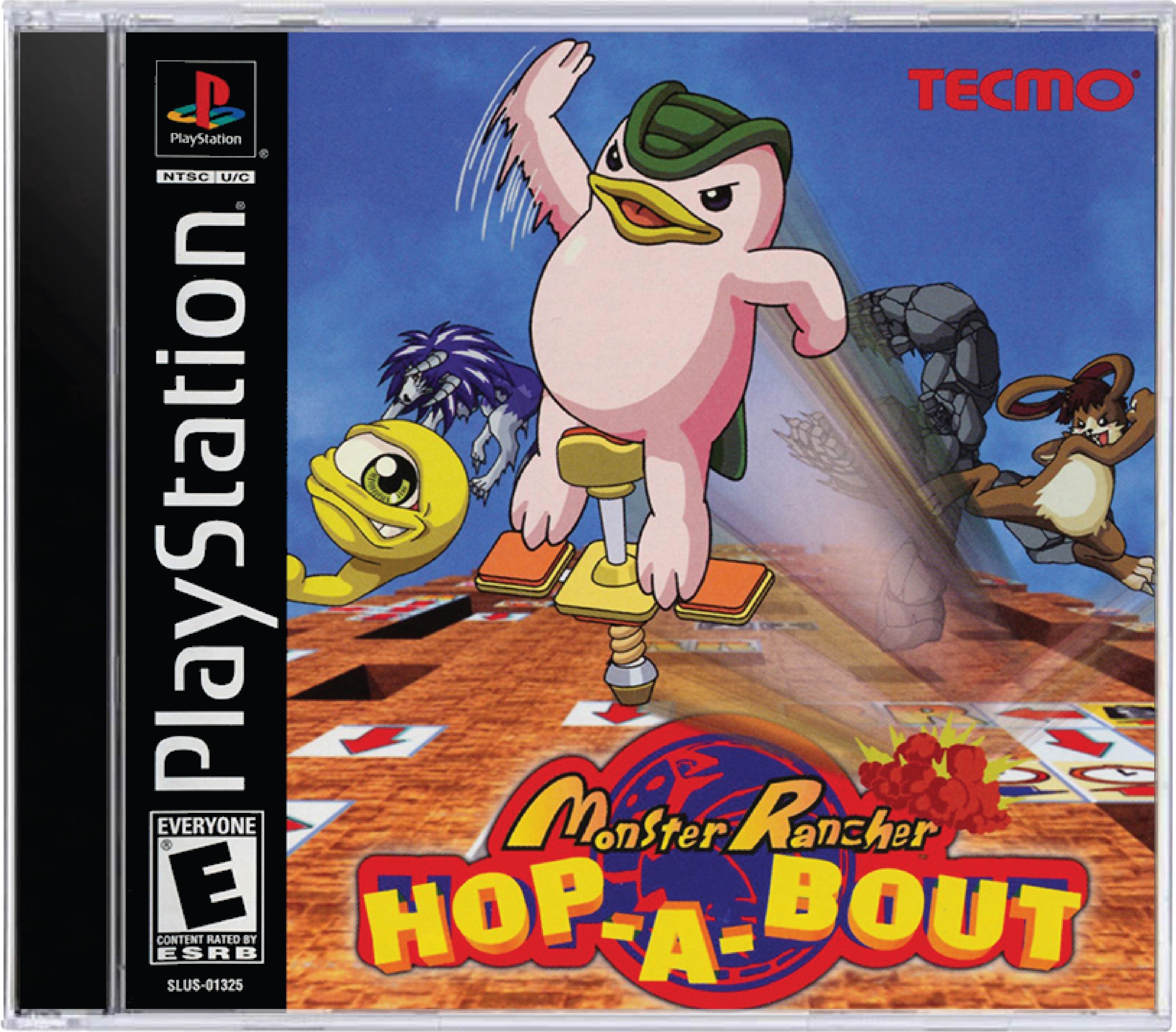 Monster Rancher Hop-A-Bout Cover Art and Product Photo