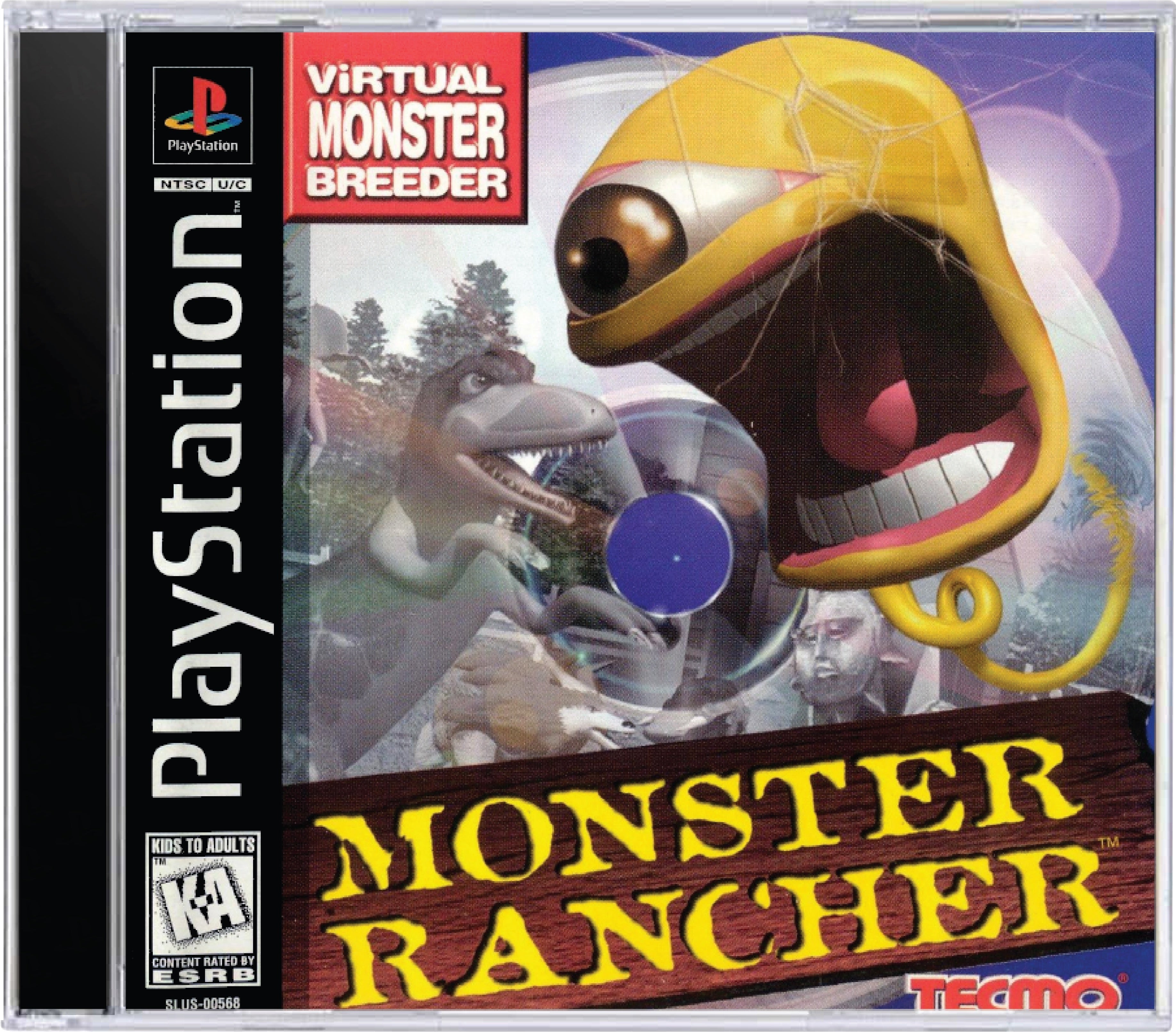 Monster Rancher Cover Art and Product Photo