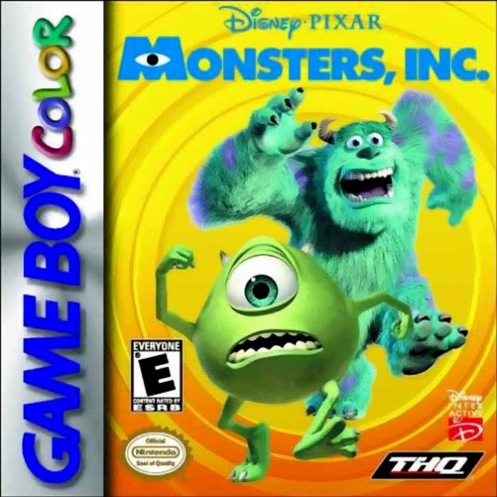 Monsters Inc Cover Art