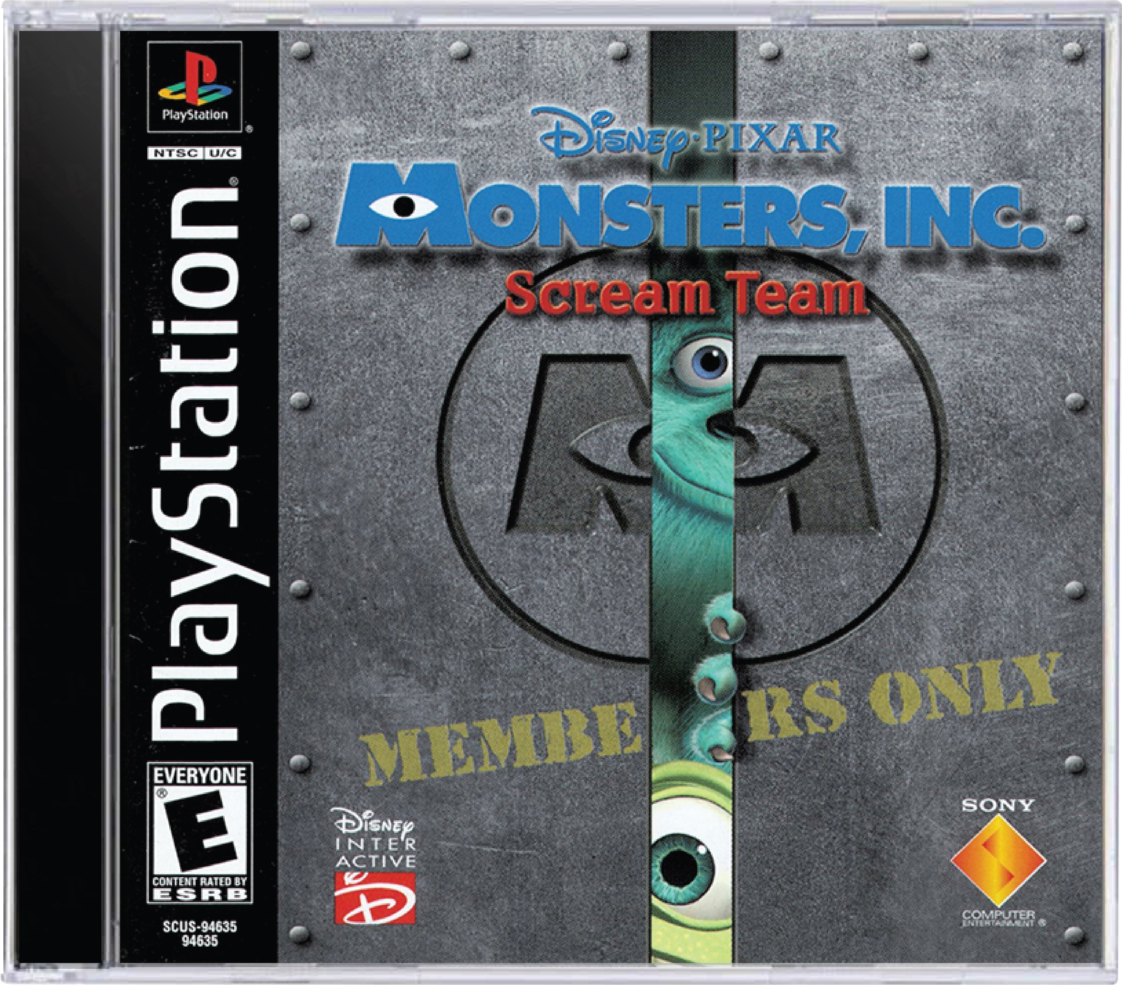 Monsters Inc Cover Art and Product Photo