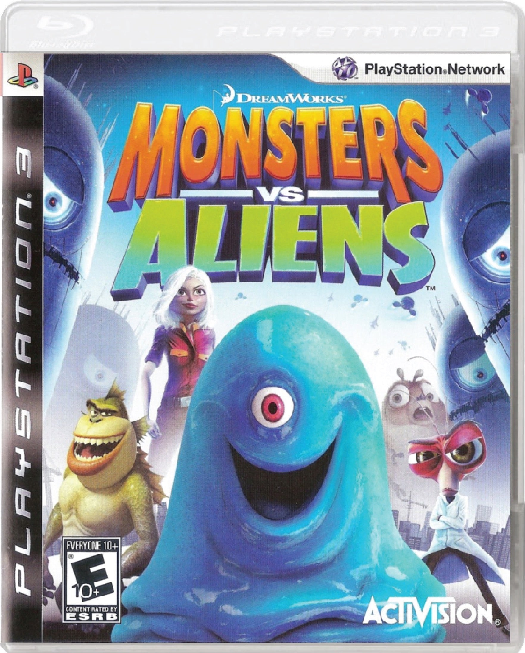 Monsters vs. Aliens Cover Art