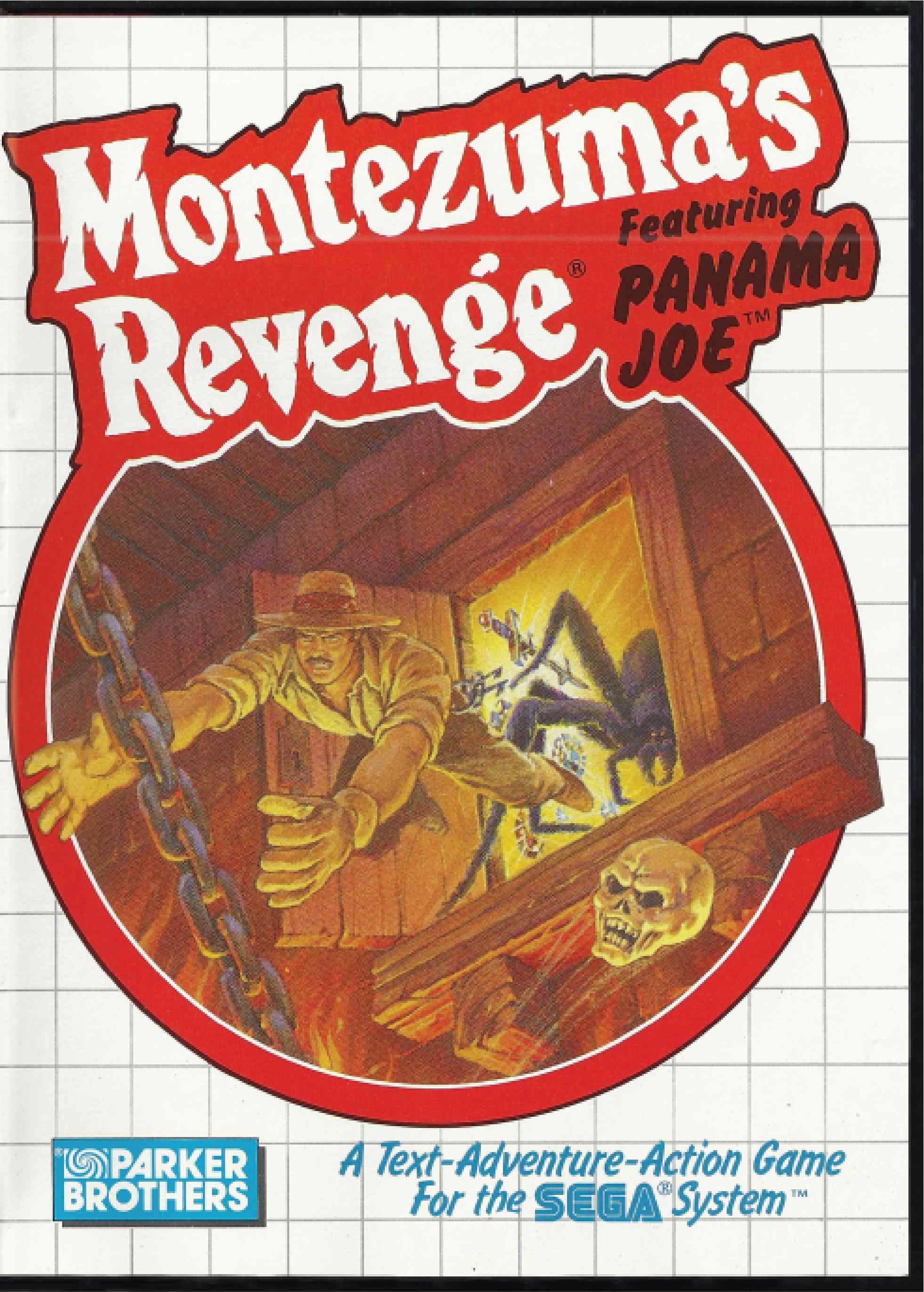 Montezuma's Revenge Cover Art