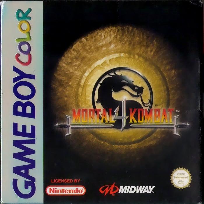 Mortal Kombat 4 Cover Art