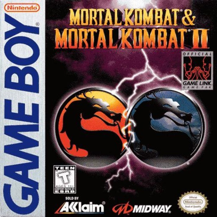 Mortal Kombat and Mortal Kombat II Cover Art