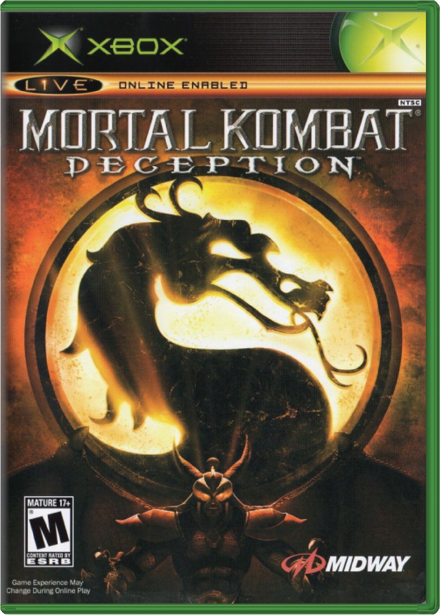 Mortal Kombat Deception Cover Art