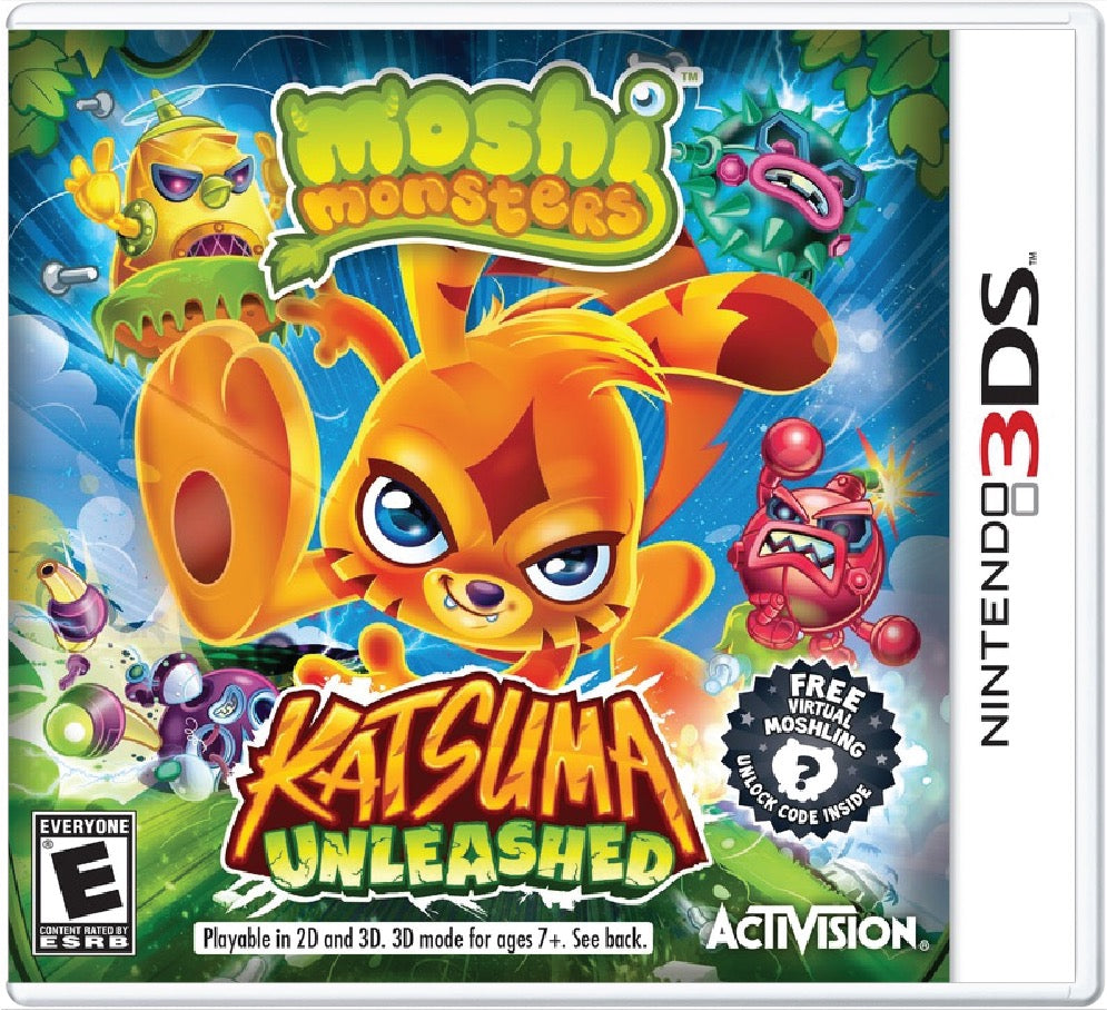 Moshi Monsters Katsuma Unleashed Cover Art