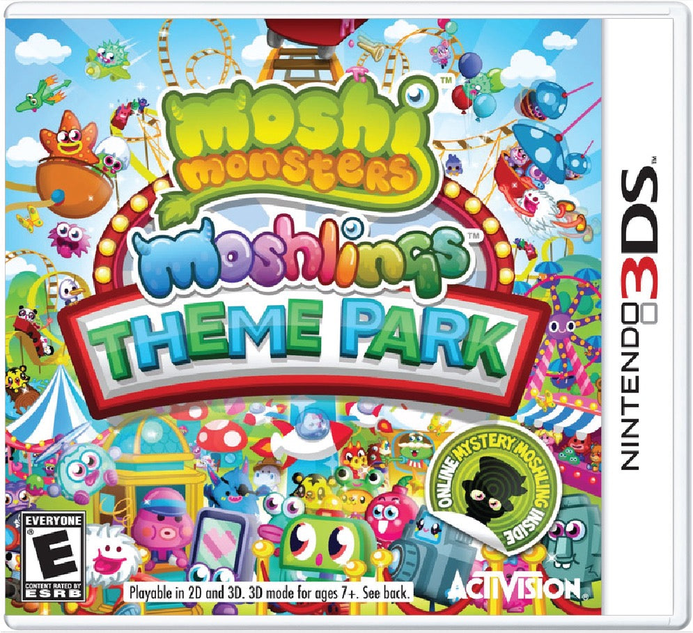 Moshi Monsters Moshlings Theme Park Cover Art