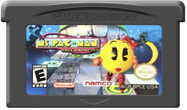 Ms. Pac-Man Maze Madness Cartridge