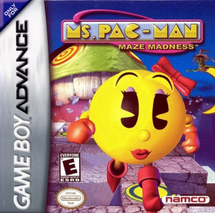 Ms. Pac-Man Maze Madness Cover Art