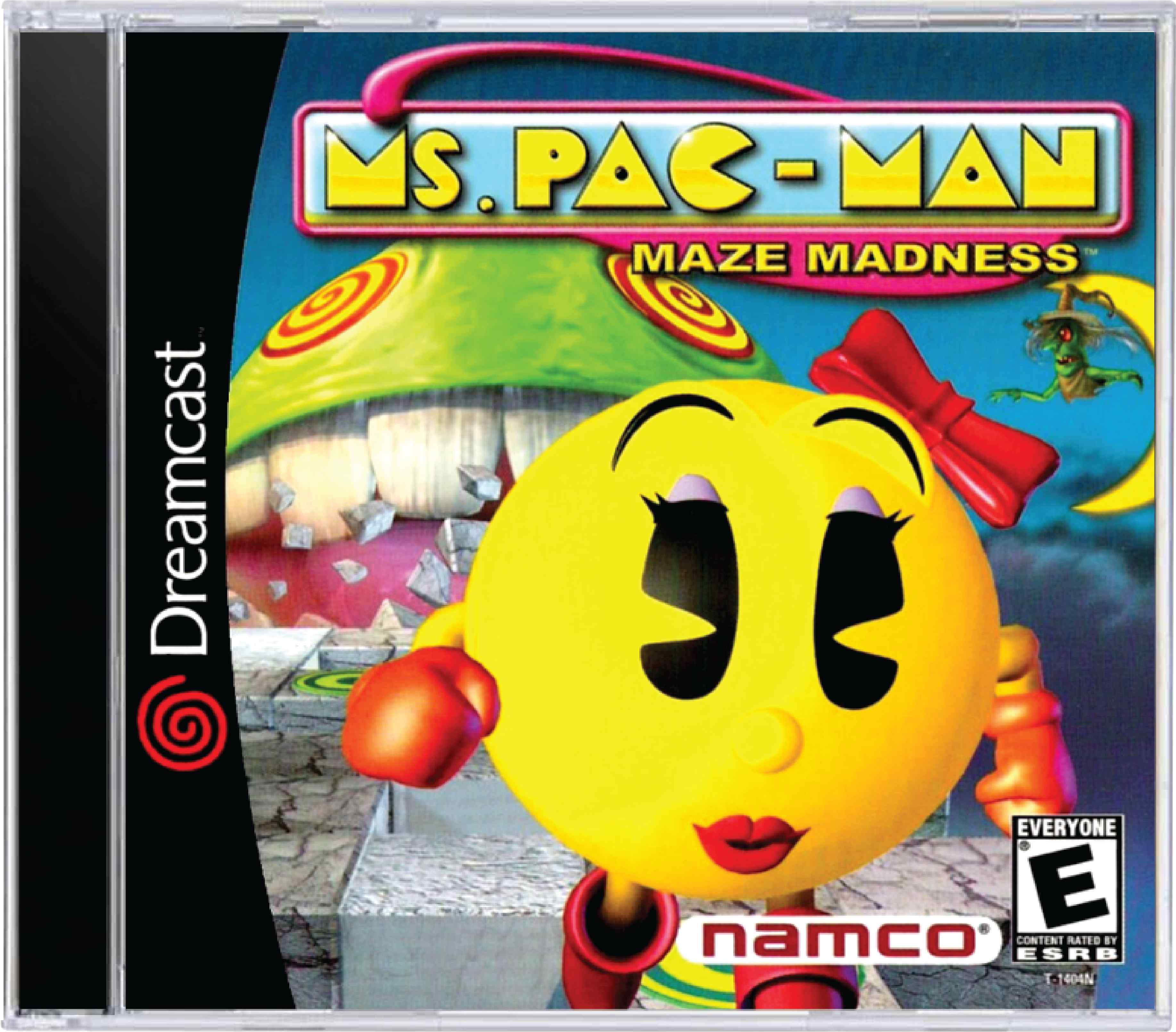 Ms. Pac-Man Maze Madness Cover Art