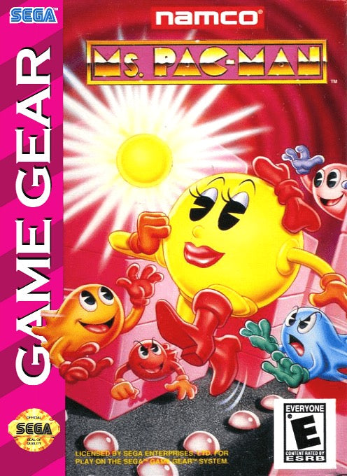 Ms Pac Man Cover Art