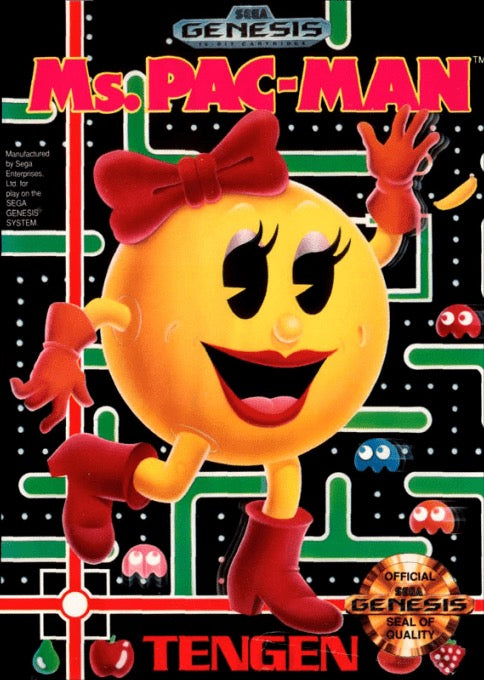 Ms. Pac-Man Cover Art