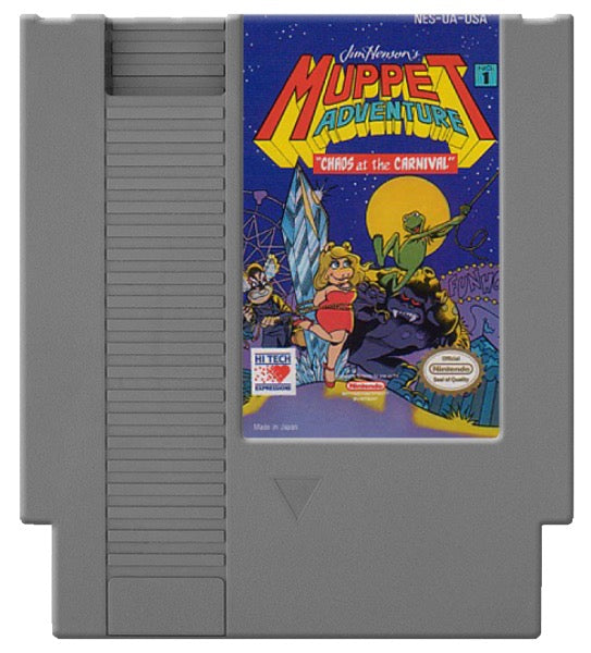 Muppet Adventure Cover Art and Product Photo