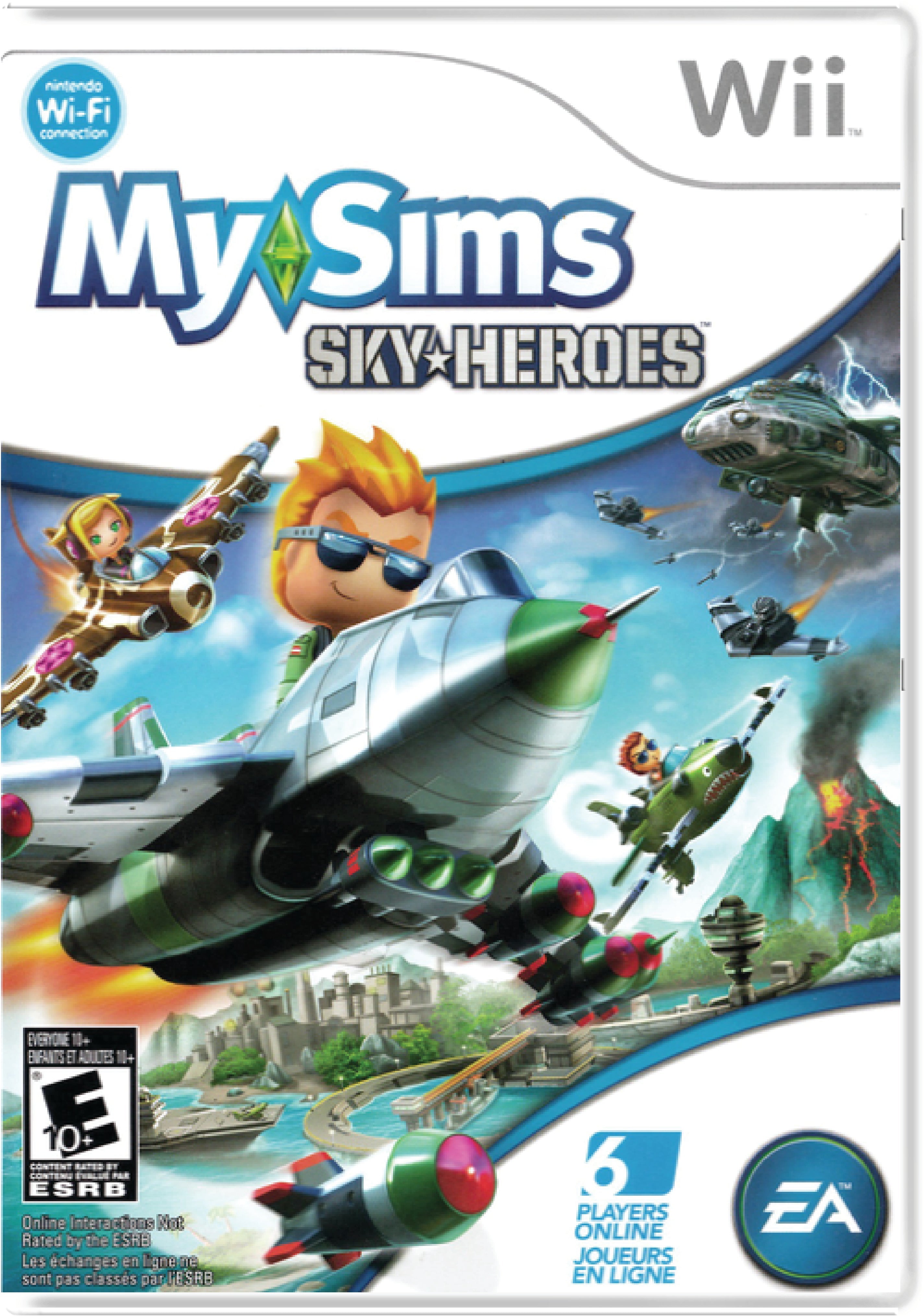 MySims SkyHeroes Cover Art