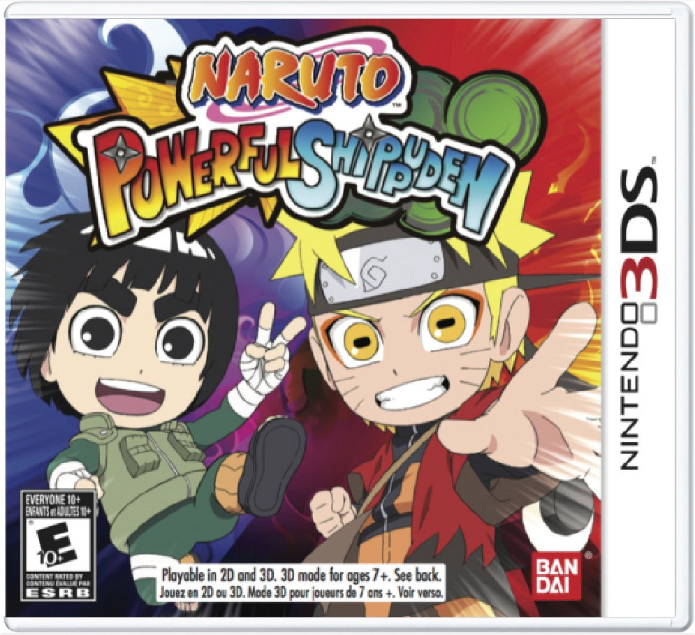 Naruto Powerful Shippuden Cover Art