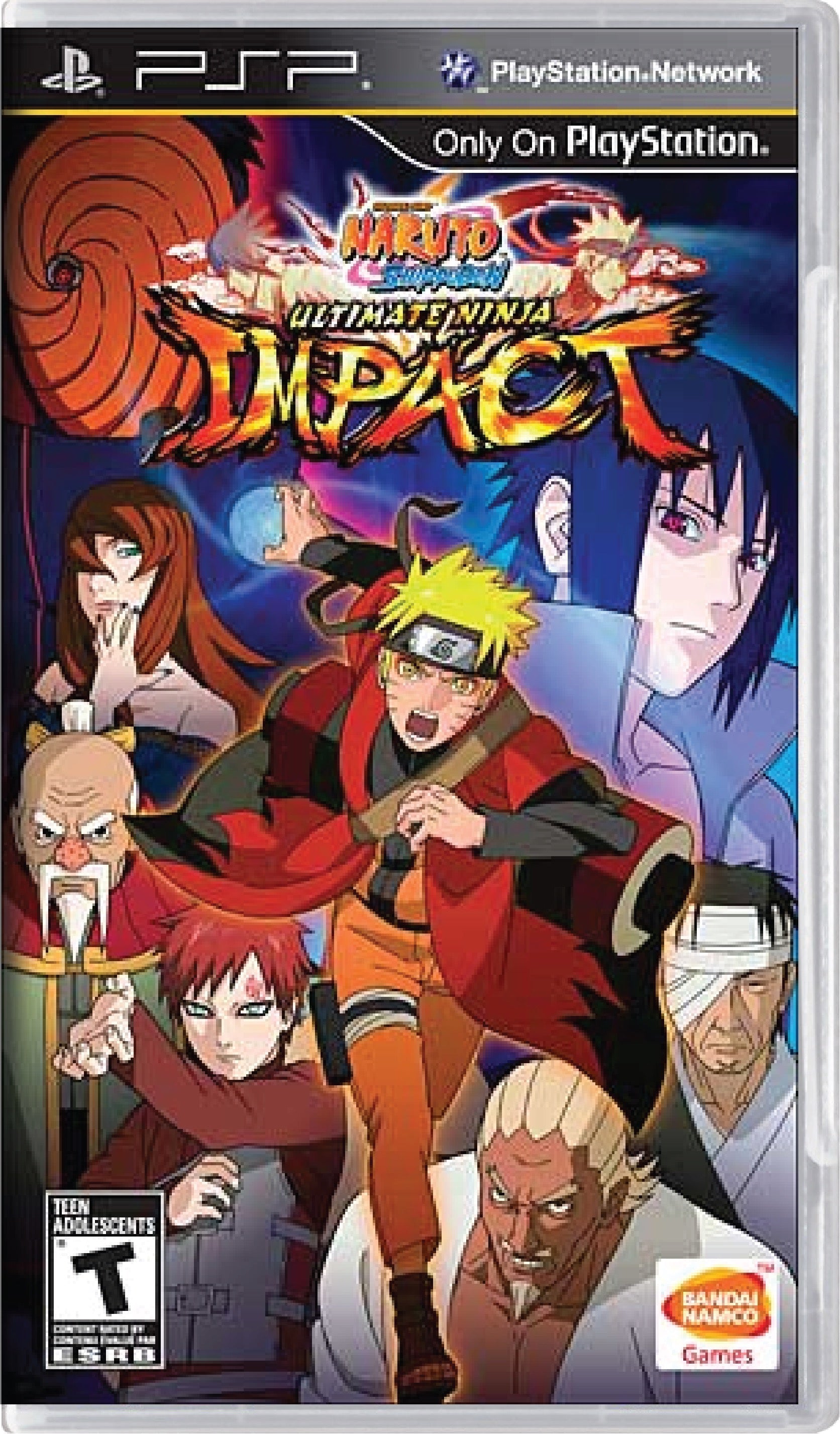 Naruto Shippuden Ultimate Ninja Impact Cover Art
