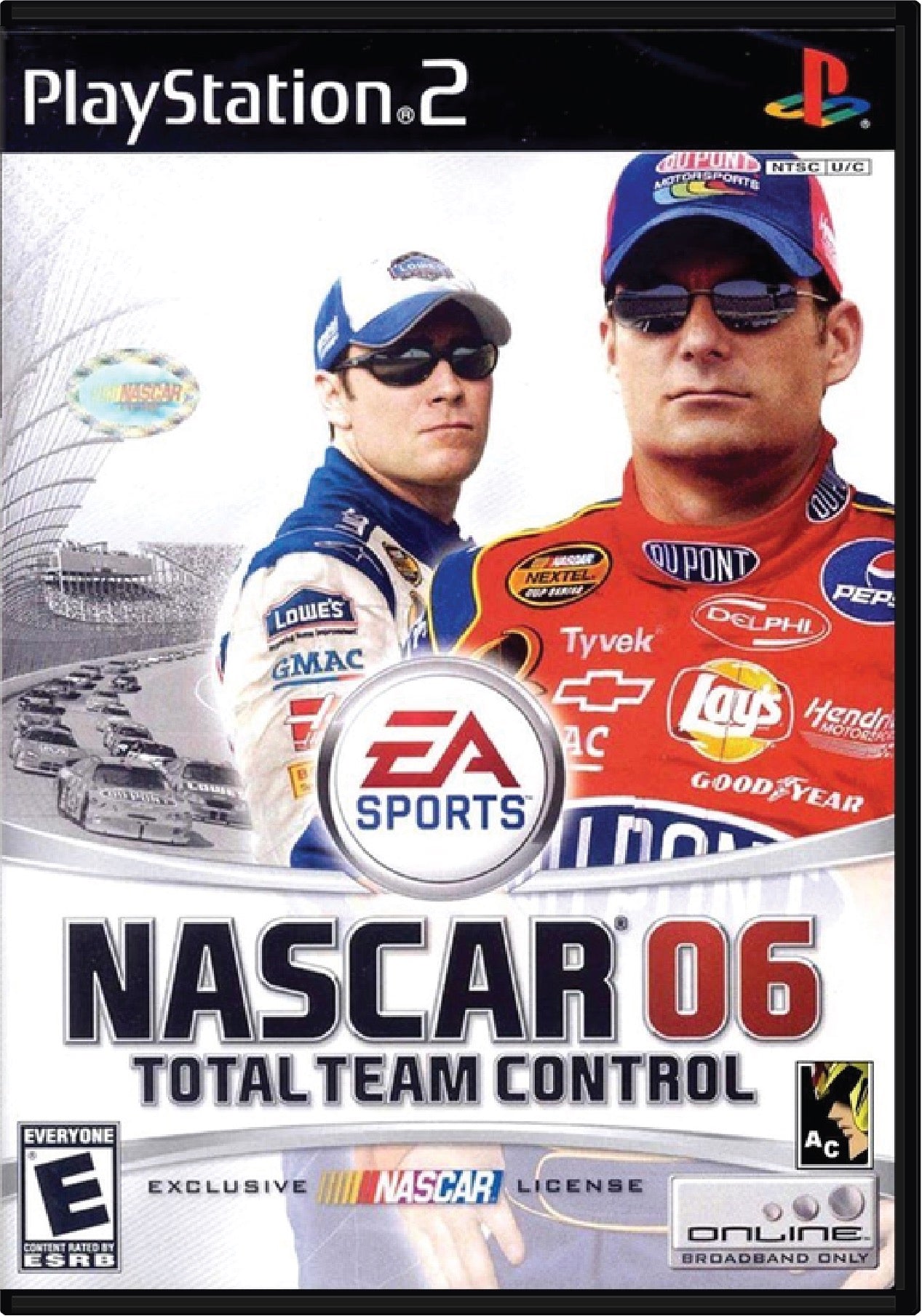 NASCAR 06 Total Team Control Cover Art and Product Photo