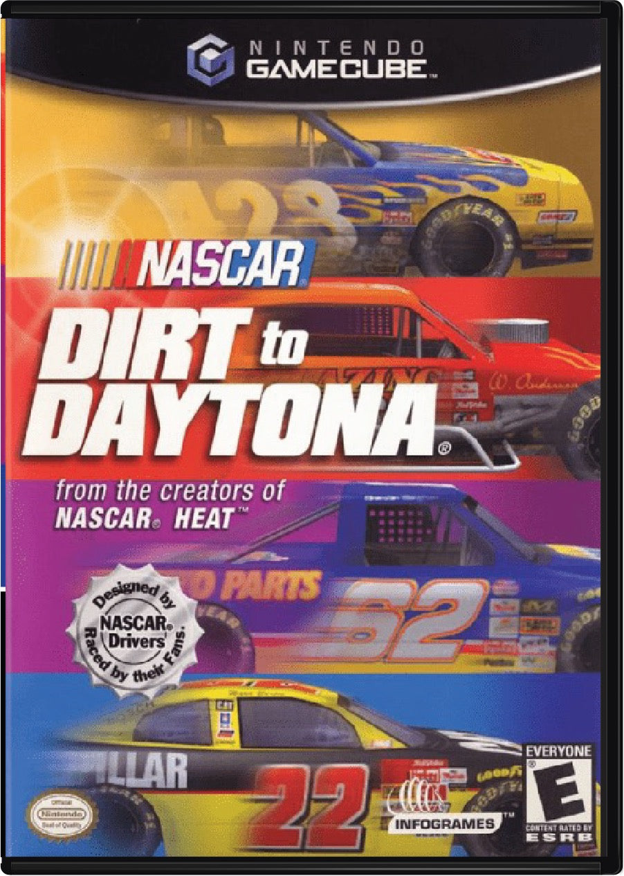NASCAR Dirt to Daytona Cover Art and Product Photo