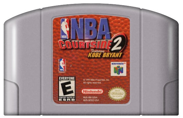 NBA Courtside 2 Cover Art and Product Photo