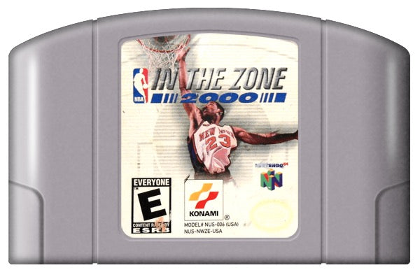 NBA In The Zone 2000 Cover Art and Product Photo
