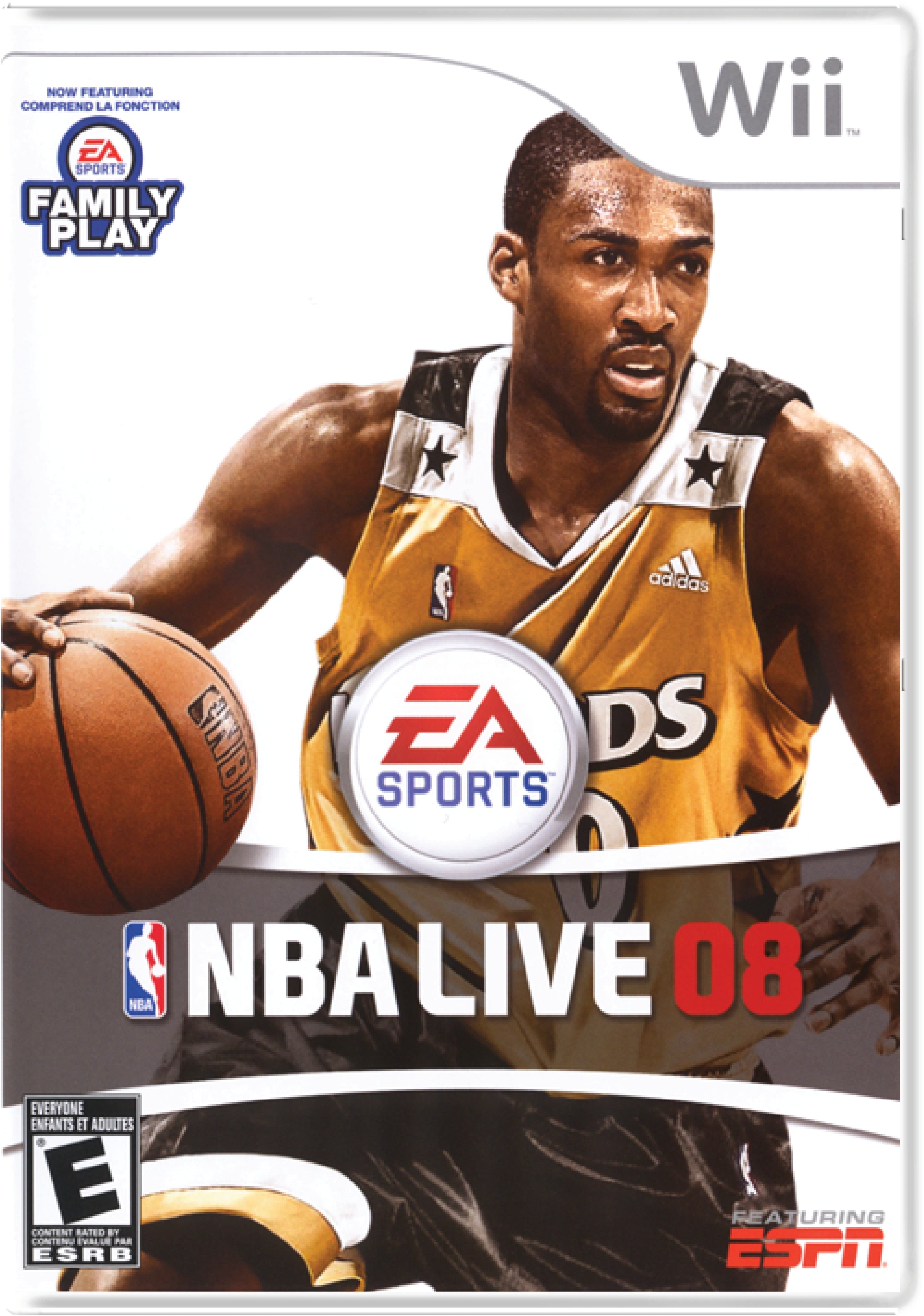 NBA Live 08 Cover Art