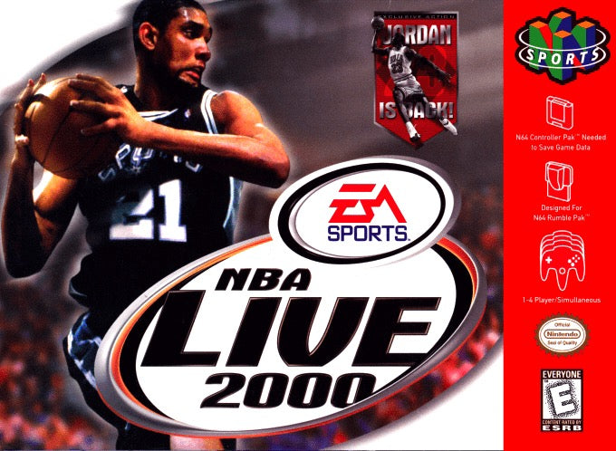 NBA Live 2000 - Nintendo N64