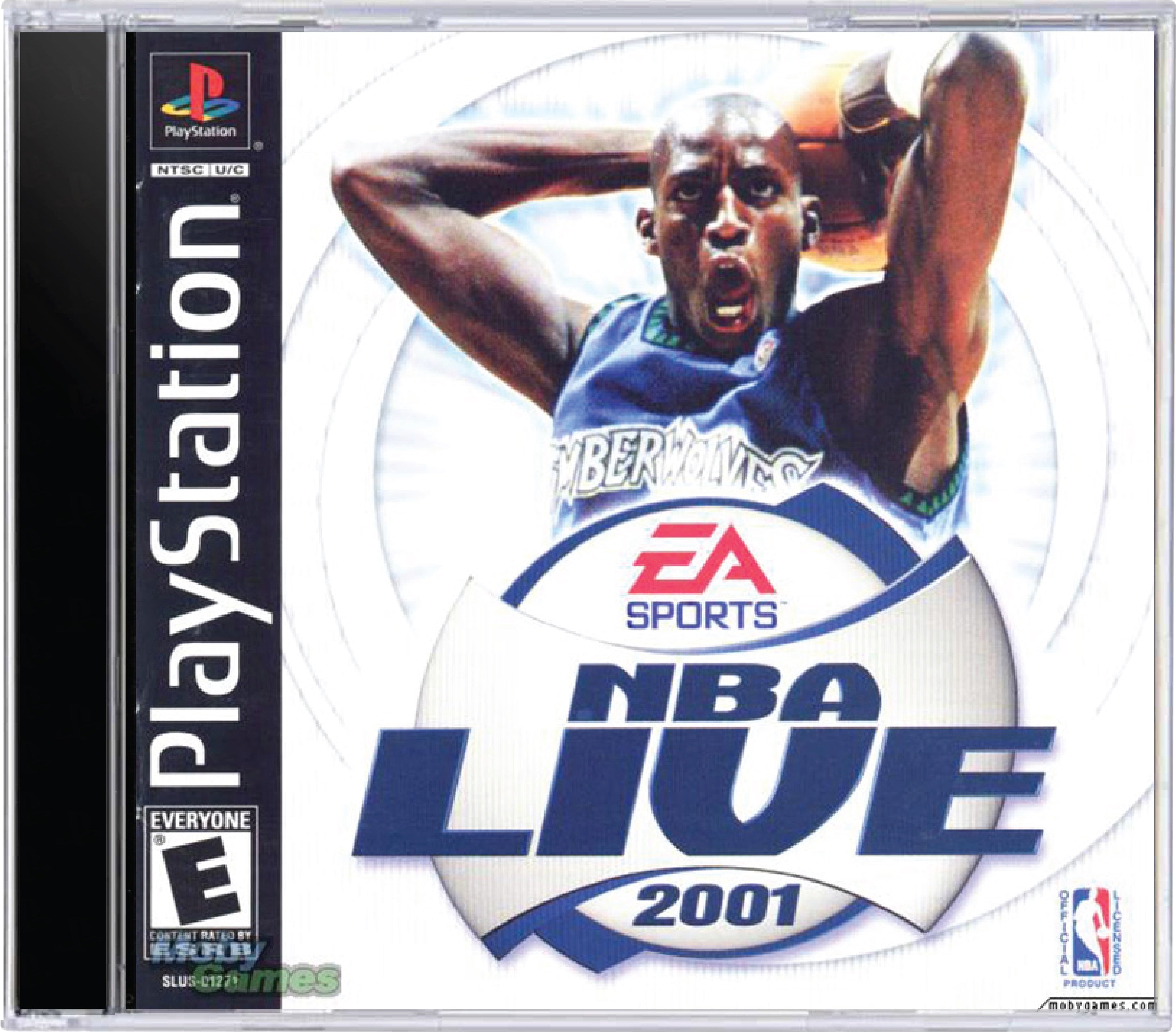 NBA Live 2001 Cover Art and Product Photo