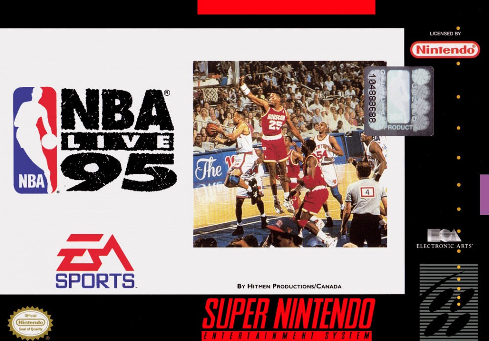 NBA Live 95 Cover Art