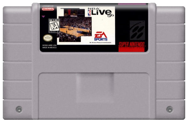 NBA Live 96 Cartridge