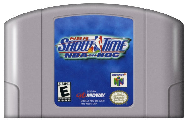 NBA Showtime Cover Art and Product Photo