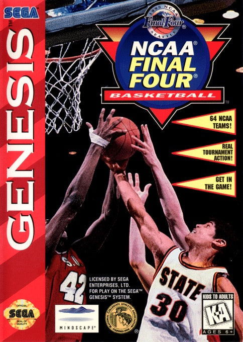 NCAA Final Four Basketball Cover Art