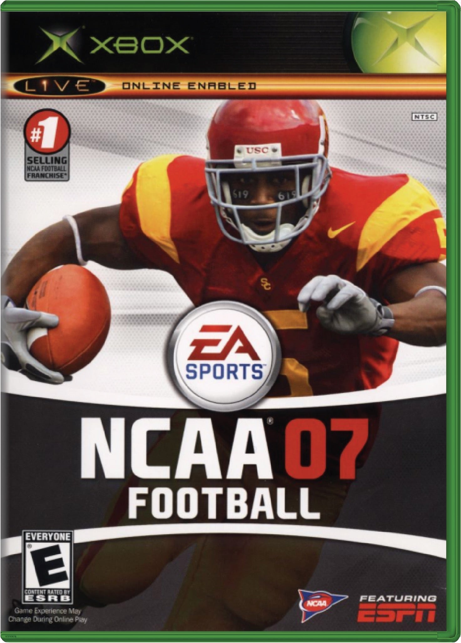 NCAA Football 07 Cover Art