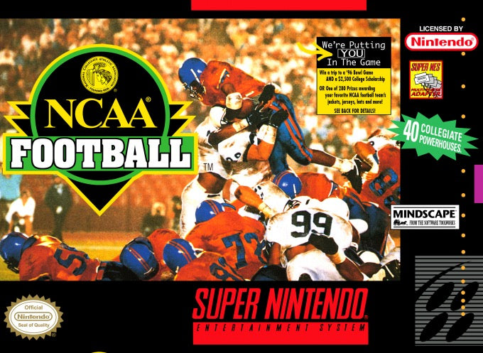 NCAA Football Cover Art