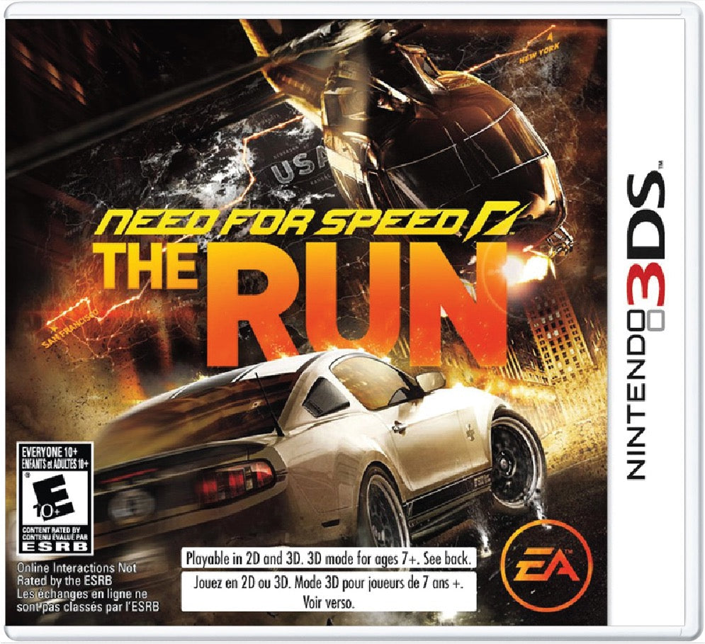 Need For Speed The Run Cover Art