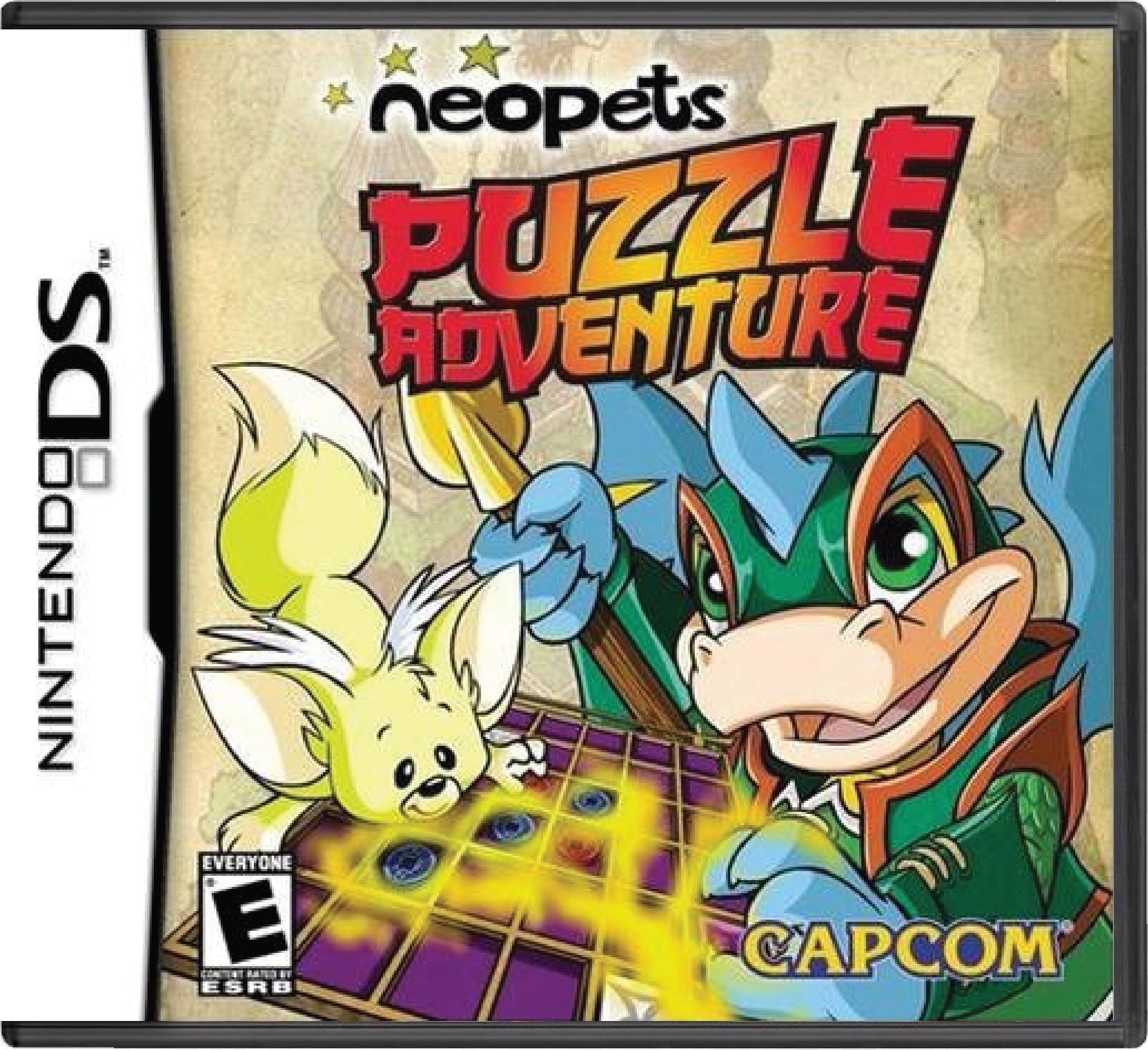 Neopets Puzzle Adventure Cover Art