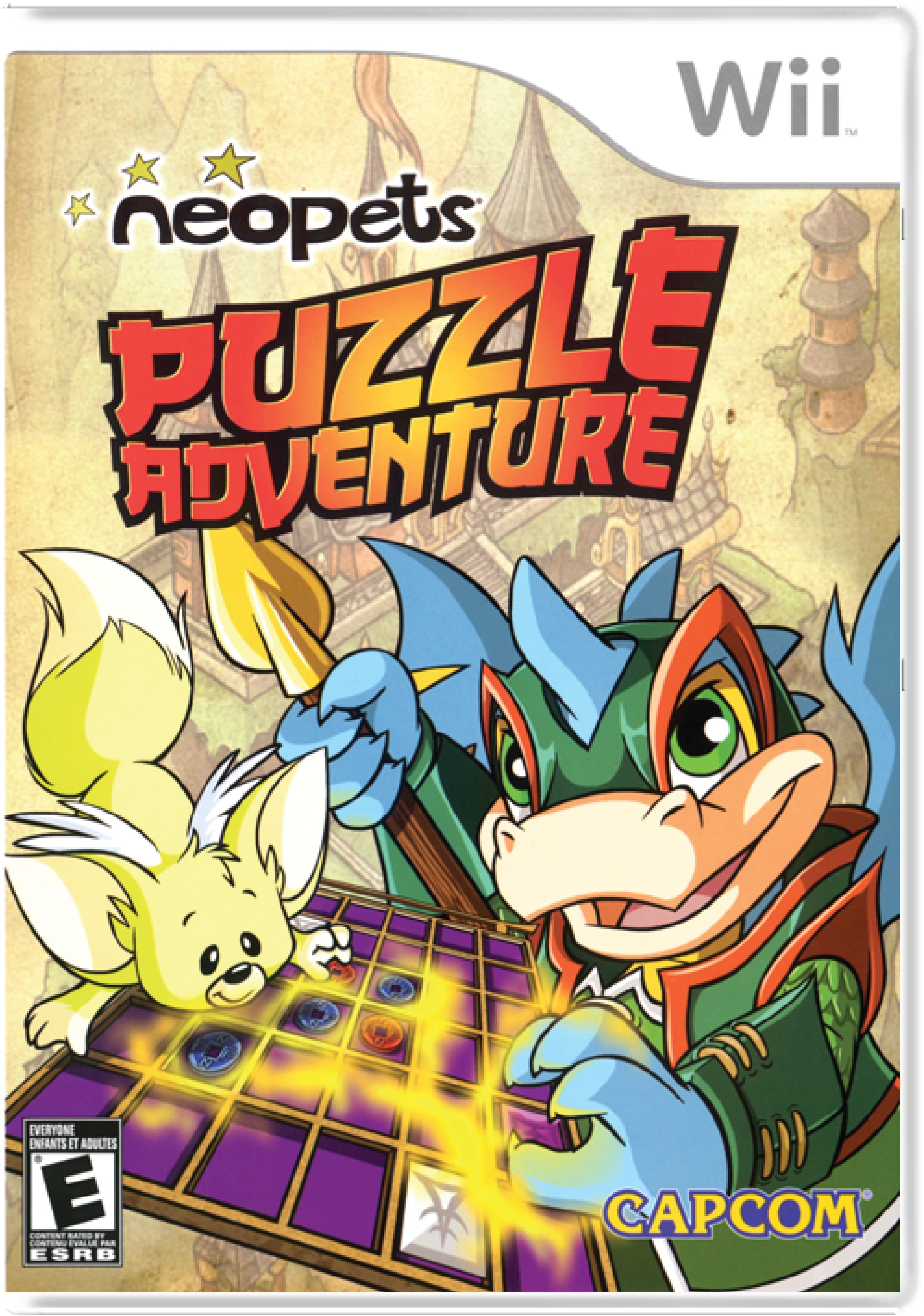 Neopets Puzzle Adventure Cover Art