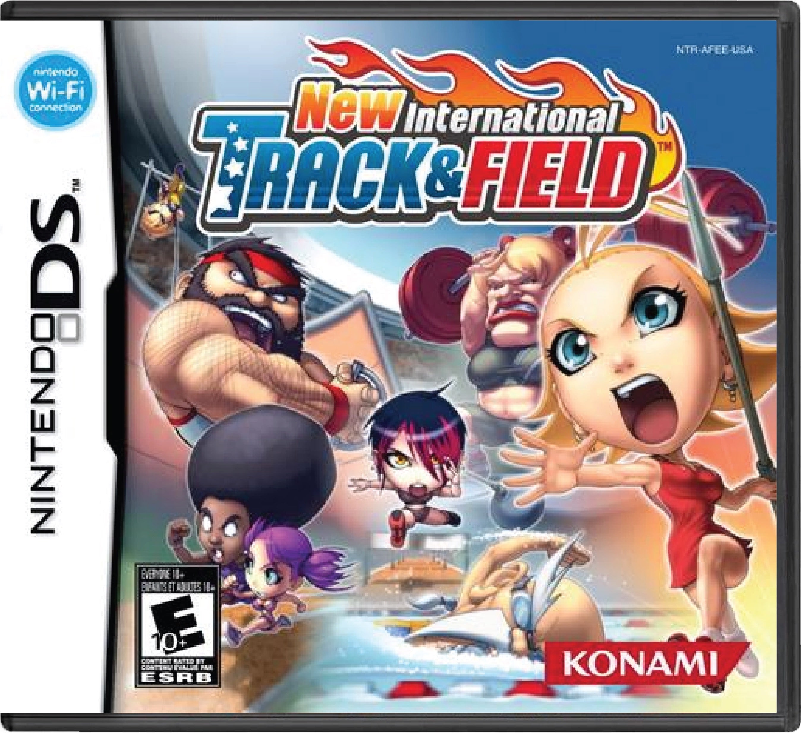 New International Track & Field Cover Art